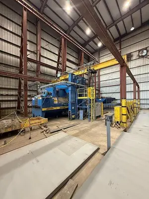 USED 2010 WHEELABRATOR 6 FT. X 36 IN.
