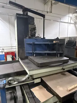 Used 1988 KURAKI KBT-11WDX Horizontal Table Type Boring Mills Illinois US | Machinery Marketing International #378896
