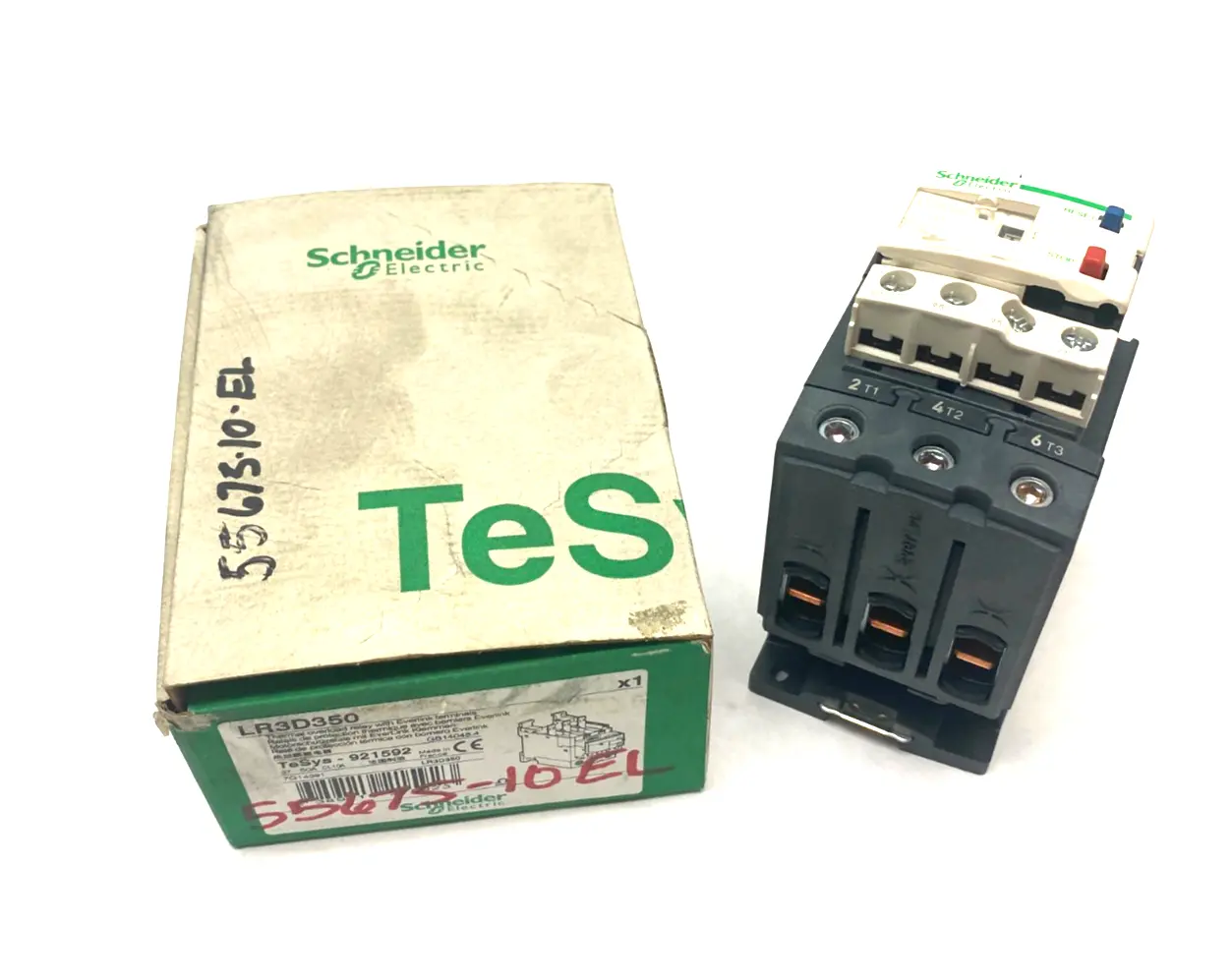 USED SCHNEIDER ELECTRIC TESYS DECA THERMAL OVERLOAD RELAY