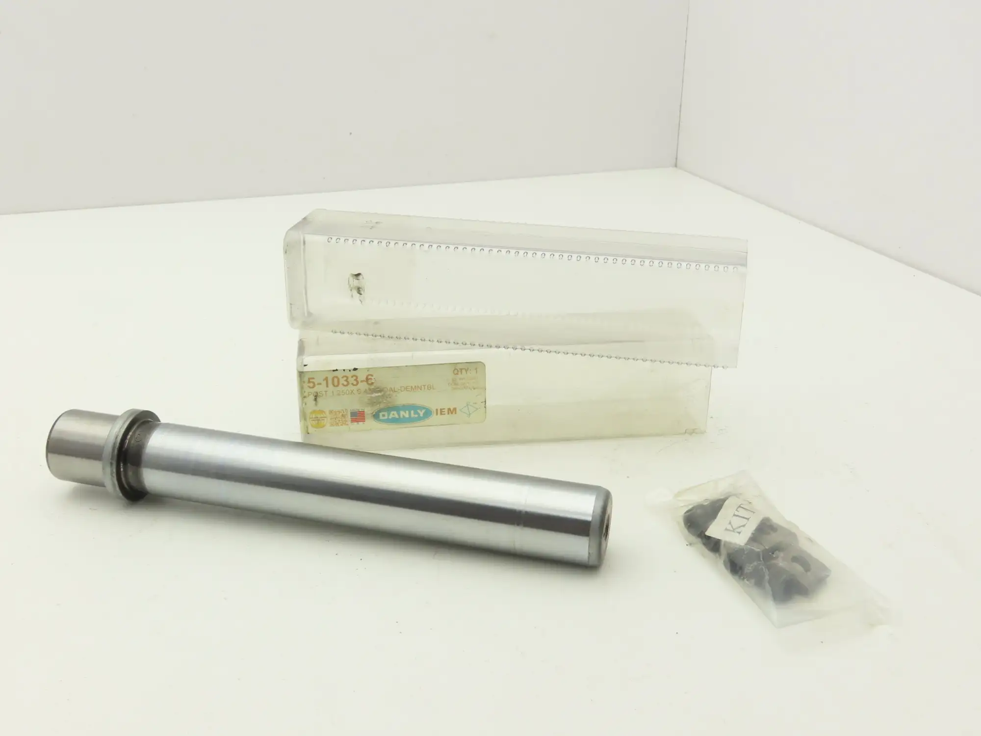 Danley IEM 5-1033-6 Demountable Guide Pin 1.25" x 9.4375" Precision Post