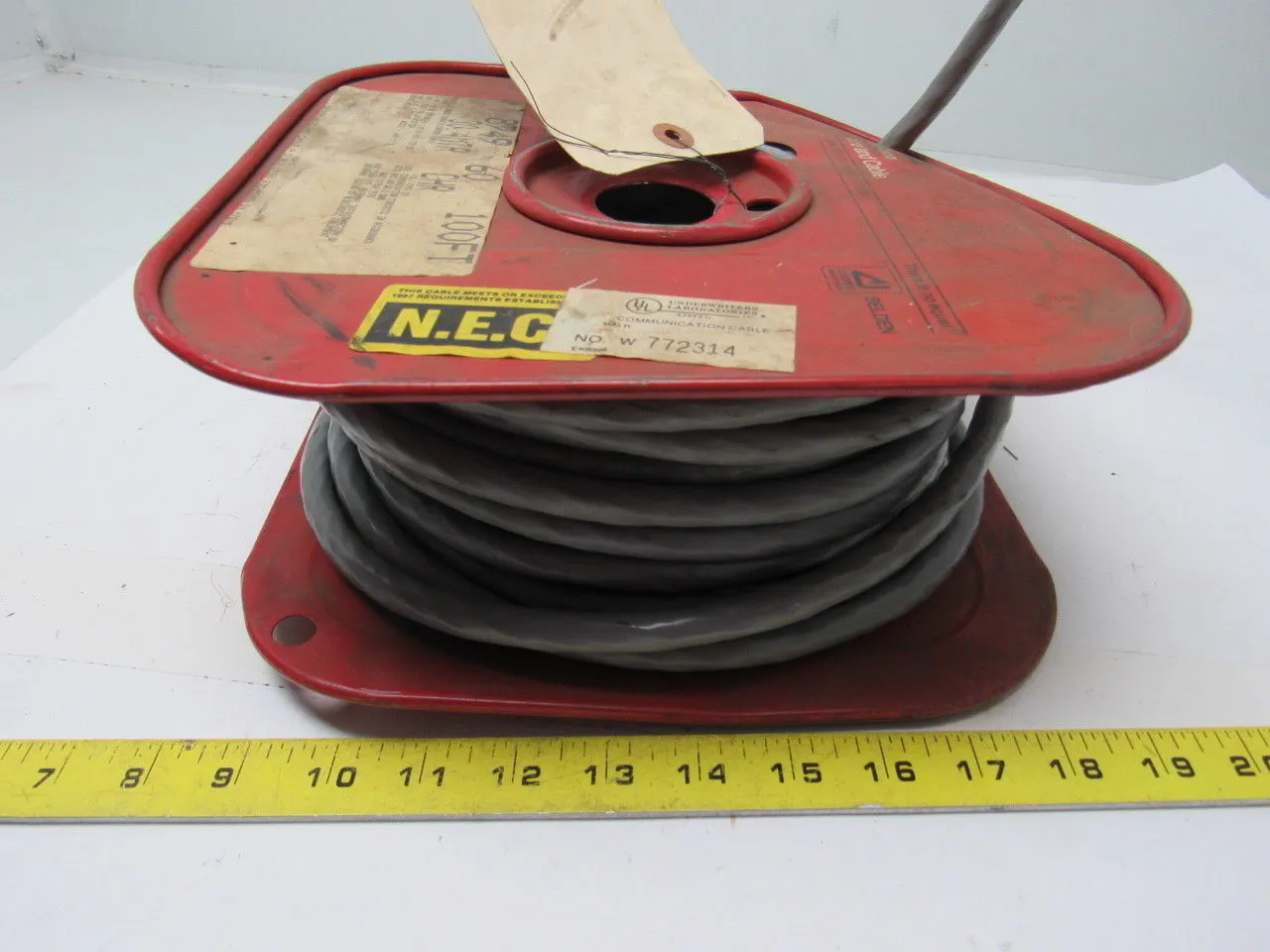 BELDEN 8749 22 AWG 15 Pair Conductor Audio/Control/Instrumentation Cable 89'