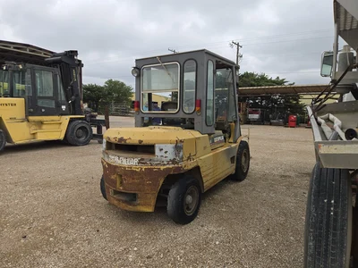 Caterpillar DP45 Diesel Forklift, Single Stage, Side Shift, Clamp, 21,265.4 Hours Indicated (Bad