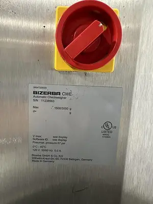 USED BIZERBA CWE