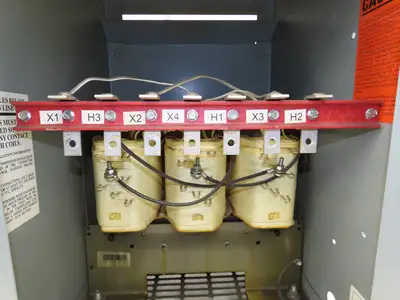 Federal Pacific T43T15E Stepdown Power Transformer 15kva 3Ph HV 480 LV 240/120