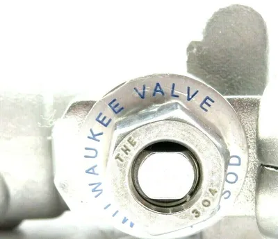 NEW MILWAUKEE VALVE 10 SERIES 1" 2000 WOG CF8M