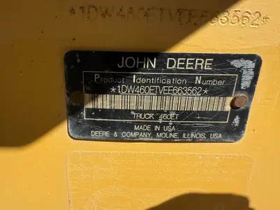 USED 2014 JOHN DEERE 460ET