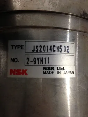 NSK Type JS2014CN5 Megatorque Servo Motor