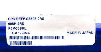 LOT OF 19 NEW UNBRANDED 698H-2RS P6MC3SRL BALL BEARINGS
