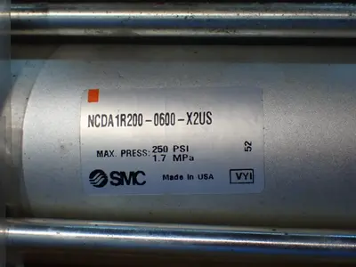 Smc  250psi Pneumatic Cylinders.