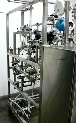 Westfalia CSC 20-01-476 hydro-hermetic separator skid.
