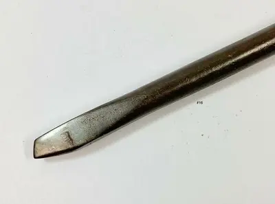Metal Spinning Tool Angled Flattened Tip End  9 1/2" x 1/2" (101255)