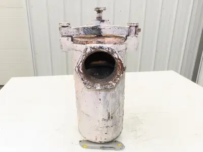 Hayward Model 72 Simplex 3" NPT Inline Basket Strainer Cast Iron 200 PSI