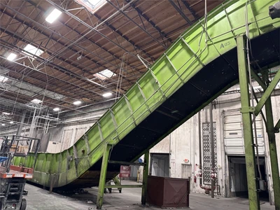 78" Cumberland/Zerma Single Shaft Shredder, Model ZXS2000, 240 HP, New In 2011