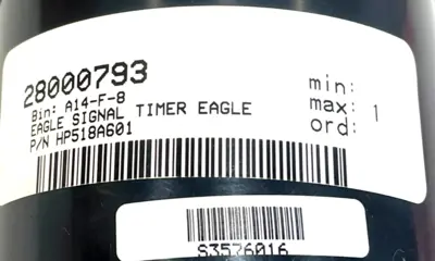 NEW EAGLE SIGNAL HP518A601 TIMER 0-15 RANGE
