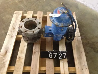 Neles Jamesbury 6"-150 V-Ball Control Valve