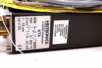 NEW HEITRONICS KTX PYROMETER