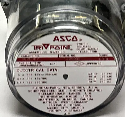 New | in-Stock ASCO SB20DKV Miscellaneous Equipment (Electrical & Power) Ohio US | Surplus Asset Holdings #1209688