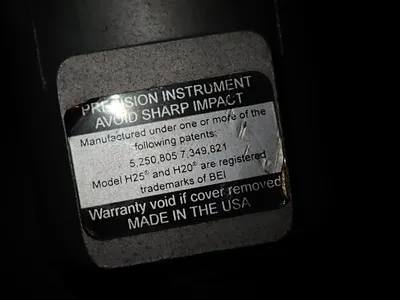 USED 2007 BEI INDUSTRIAL ENCODER DIVISION H25DSS9000T4ABZC28V/0CECS18S