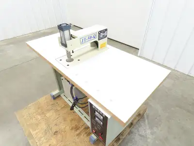 Changzhou JT-50-Q Ultrasonic Welding Sewing Head Unit Press 18x20mm Foot 220V