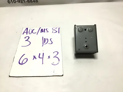 Square D 9001-GG-127C CONTROL STATION STOP LOCKOUT NEMA1 600V AC/DC SER A