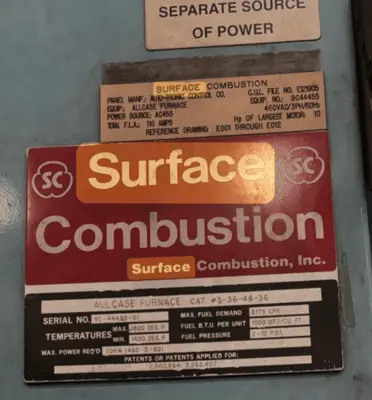 Surface Combustion Batch IQ-36X48X36