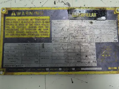 Char-Lynn 606-1326-002 Hydraulic Valve off of a Caterpillar M50DP Forklift