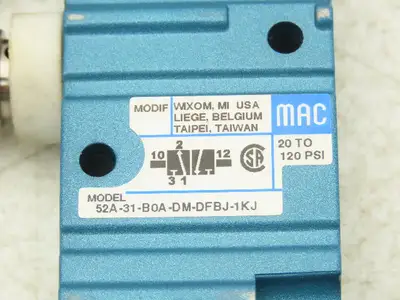 Used MAC _UNKNOWN_ Valves/Fittings Indiana US | Arrow Industrial #1408764
