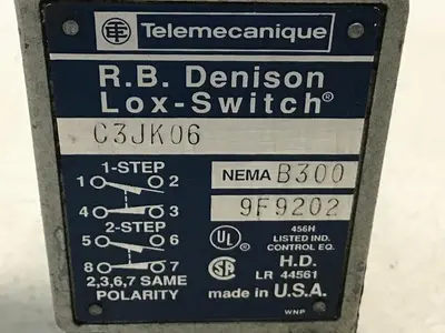 USED TELEMECANIQUE C3JK06