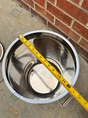 NEW XTRACTOR DEPOT DIMOND MINER 10L STAINLESS STEEL OIL EXTRACTOR COLLECTION CHAMBER
