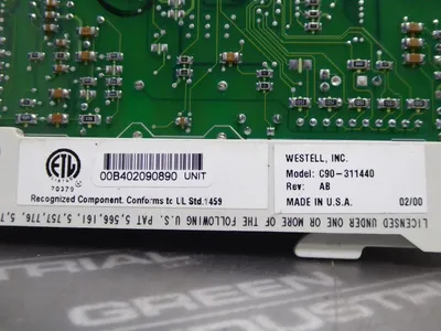 Westell C90-311440 Transceiver Card T1SMJS75AA Rev. AB Used