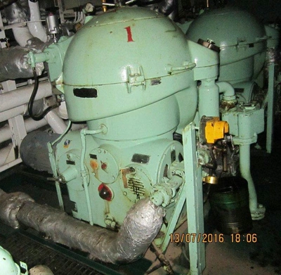 (2) Westfalia OSB 35-0136-066 oil purifiers, SS.