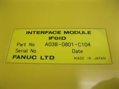 USED FANUC A03B-0801-C127