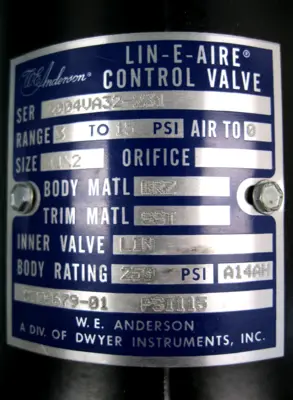 NEW W.E. Anderson 2004VA32-231