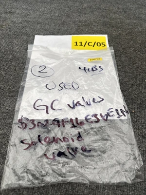 Used GC Valves S302GF16E3BE1N Solenoid Valves California US | Davliegogo LLC #1705749
