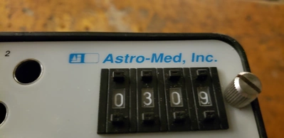 Astro-Med Dash II Model MT Portable Field Data Recorder
