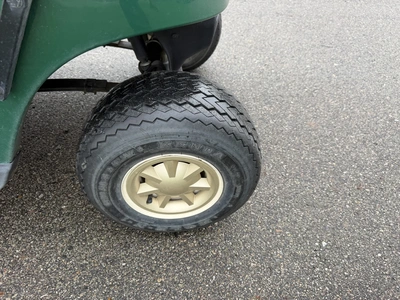 (1) 2014 E-Z-Go golf cart with a Kawasaki gas engine, does not include Club canopy, ball carrier, fo...