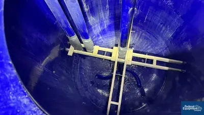 USED Pfaudler 4,000 Gal Pfaudler Glass Lined Reactor, 100/90#