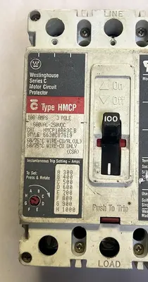 USED WESTINGHOUSE HMCP100R3C