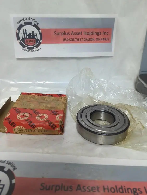 New | in-Stock FAG 6309 2ZR C3 Industrial Controls Ohio US | Surplus Asset Holdings #1494666