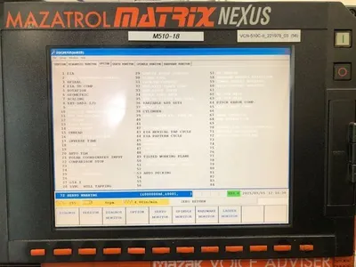 USED 2010 MAZAK NEXUS 510C