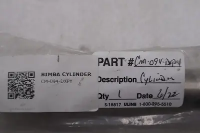 BIMBA CM-094-DXPY CYLINDER STOCK #K-3767