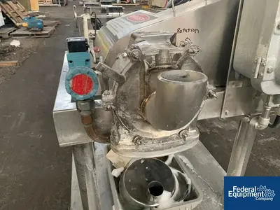 USED Fitzpatrick JT Homoloid Fitzmill, S/S, 3 HP