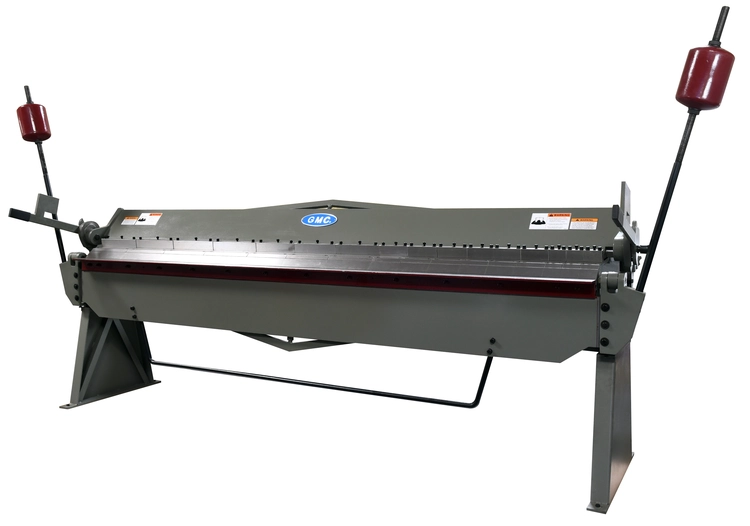 2025 GMC 8 FT. SHEET METAL FINGER BRAKE | BOX AND PAN BRAKE Manual Brakes | Punch Press and Shear