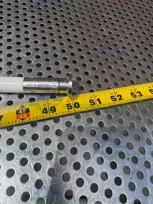 USED ACE SANITARY TSC AF P22095US FLEXIBLE HOSE 50" W/ 1/2" SANITARY FITTING