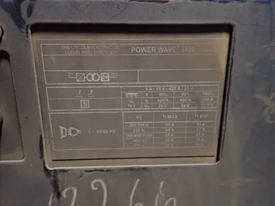 USED LINCOLN ELECTRIC POWER WAVE I400