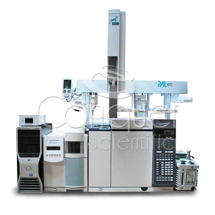Used AGILENT TECHNOLOGIES, LEAP TECHNOLOGIES 7890B / 5975C / LEAP TECHNOLOGIES PAL RTC Mass Spectrometer | Conquer Scientific #804846
