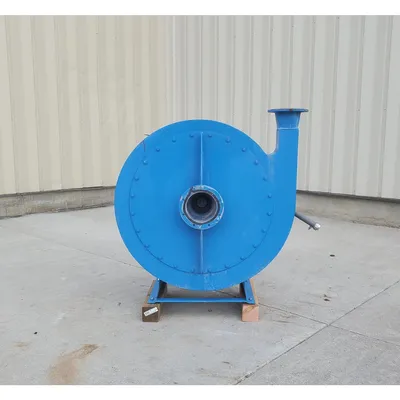 Used 212 CFM @ 32" SP 4.6KW(6HP) Pressure Blower Radial Ventilator Fan