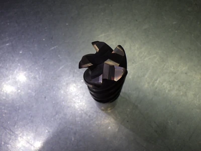 Kyocera 25mm 5 Flute Carbide CR Endmill 25mm Shank 3mm R 47088 (LOC3547)