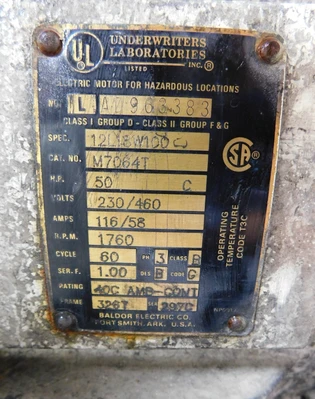 USED ROSS IN LINE HOMOGENIZER ME 450