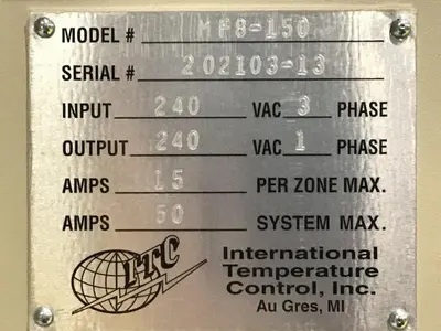 NEW IDEAL MACHINERY IM-MF8-150-A1ST
